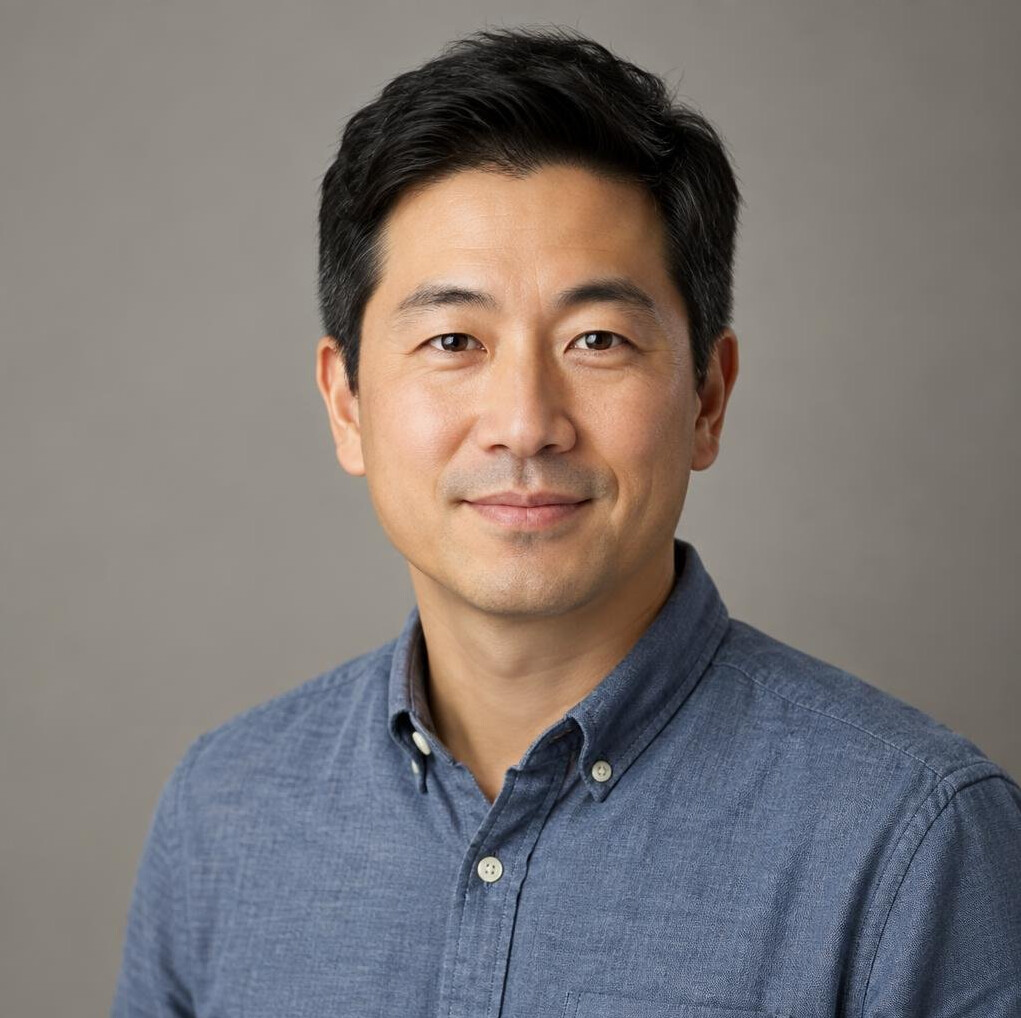 Portrait of a male editor at the publication